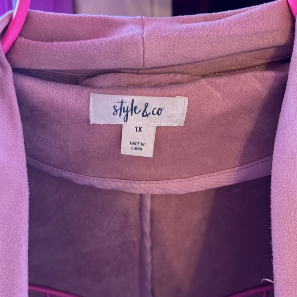 Blush pink jacket - Picture 3 of 3